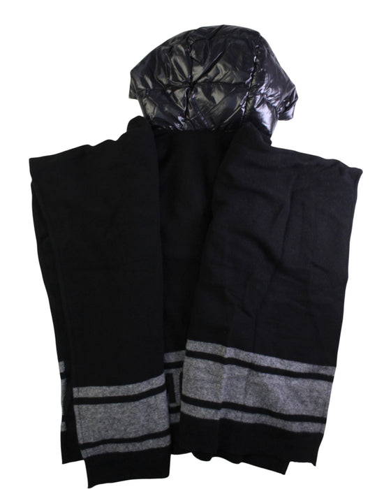 A Black Capes & Ponchos from Moncler in size 12Y for neutral. (Back View)