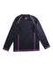 A Navy Rash Guards from Arena in size 11Y for girl. (Back View)