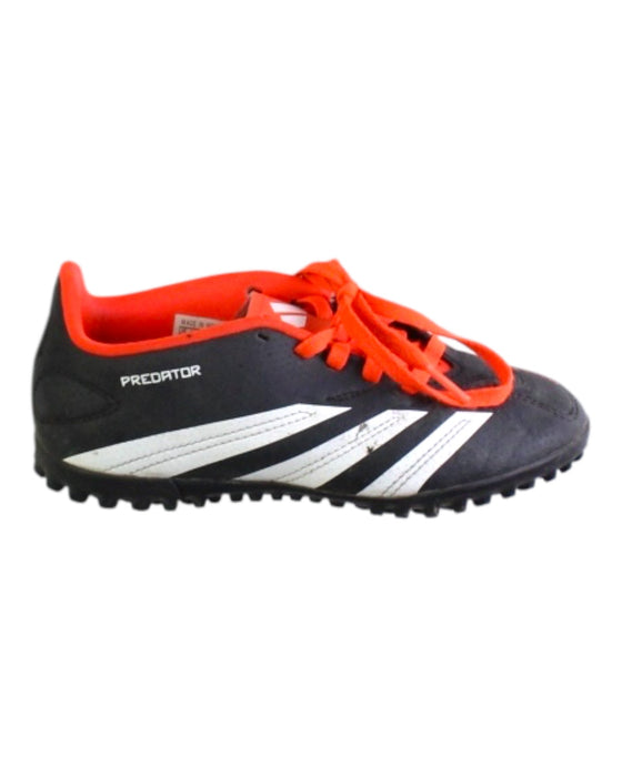 A Black Cleats/Soccer Shoes from Adidas in size 7Y for neutral. (Front View)