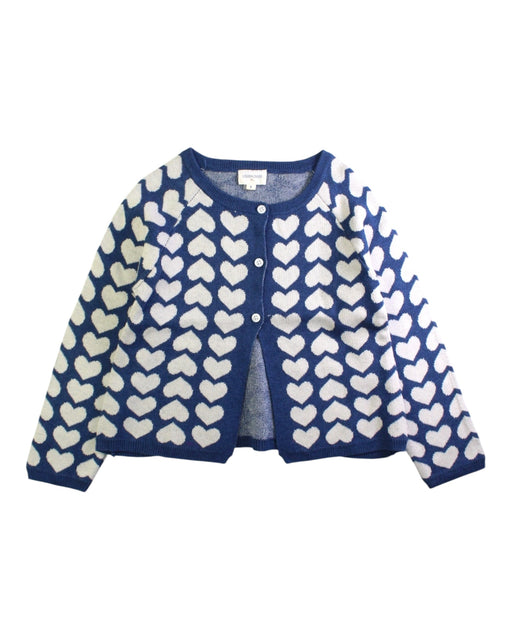 A Blue Cardigans from Louis Louise in size 6T for girl. (Front View)