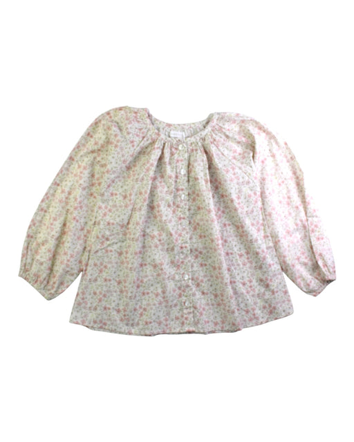 A Multicolour Long Sleeve Shirts from Jamie Kay in size 6T for girl. (Front View)