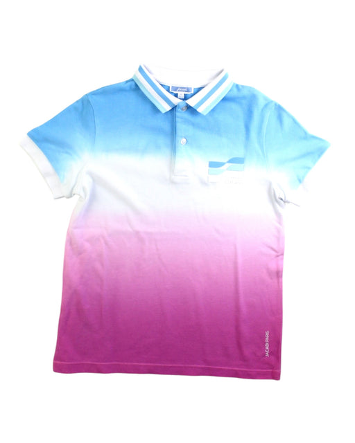 A Multicolour Short Sleeve Polos from Jacadi in size 8Y for boy. (Front View)