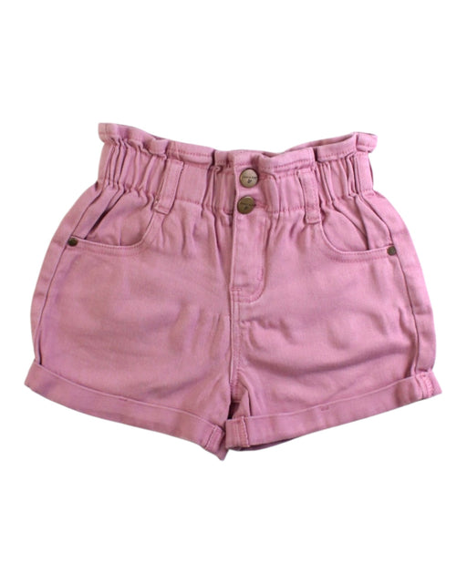 A Pink Shorts from Jamie Kay in size 5T for girl. (Front View)