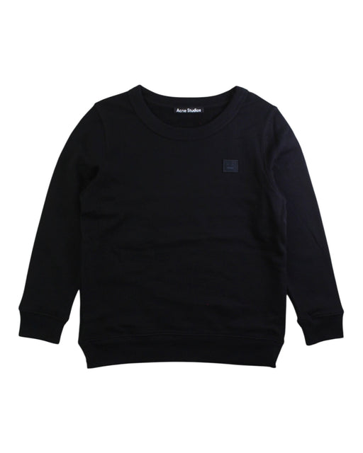A Black Crewneck Sweatshirts from Acne Studios in size 8Y for neutral. (Front View)