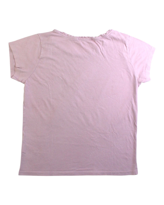A Purple Short Sleeve T Shirts from Bonpoint in size 10Y for girl. (Back View)