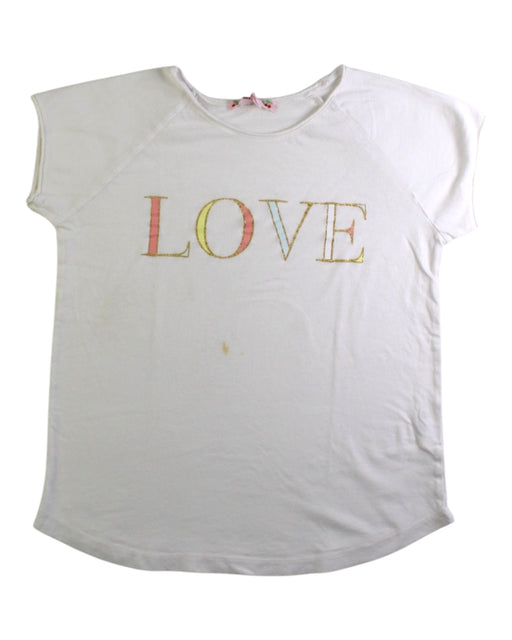 A White Short Sleeve T Shirts from Bonpoint in size 10Y for girl. (Front View)