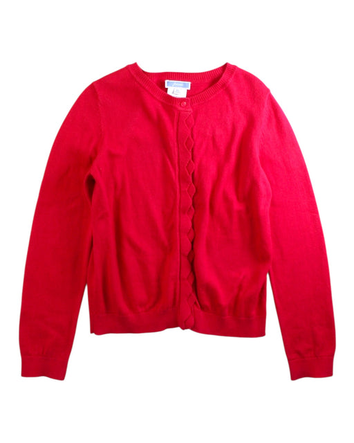 A Red Cardigans from Jacadi in size 8Y for girl. (Front View)