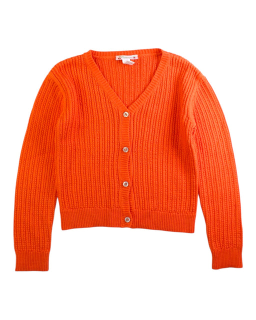 A Orange Cardigans from Bonpoint in size 10Y for girl. (Front View)