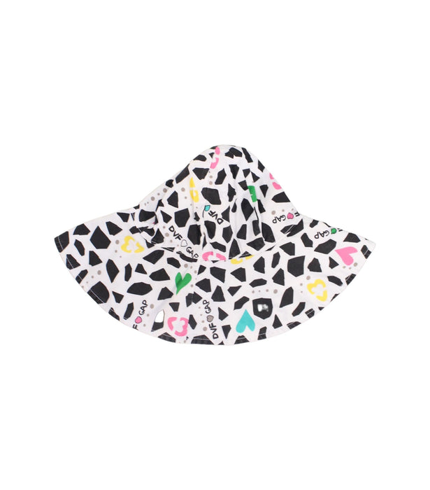 A Black Sun Hats from DVF Gap Kids in size 6-12M for girl. (Front View)