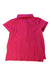 A Pink Short Sleeve Polos from Polo Ralph Lauren in size 5T for girl. (Back View)