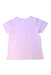 A Pink Short Sleeve T Shirts from Jacadi in size 6T for girl. (Back View)