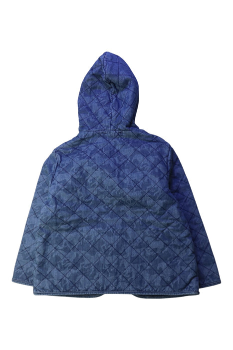 A Blue Puffer/Quilted Jackets from Stella McCartney in size 5T for neutral. (Back View)