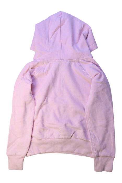 A Pink Hooded Sweatshirts from Polo Ralph Lauren in size 6T for girl. (Back View)