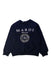 A Navy Crewneck Sweatshirts from Mardi Mercredi in size 5T for girl. (Front View)