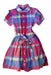 A Multicolour Short Sleeve Dresses from Polo Ralph Lauren in size 6T for girl. (Front View)