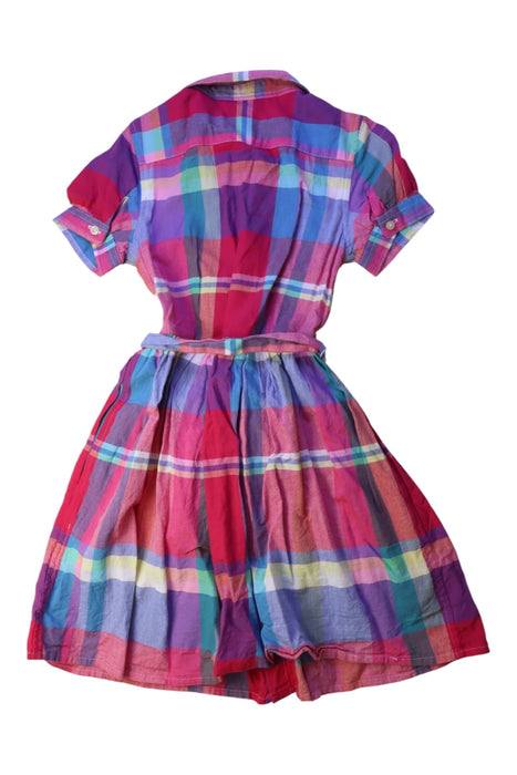 A Multicolour Short Sleeve Dresses from Polo Ralph Lauren in size 6T for girl. (Back View)