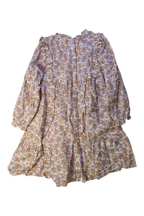 A Multicolour Long Sleeve Dresses from Konges Sløjd in size 4T for girl. (Back View)