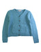 A Blue Cardigans from Bonpoint in size 10Y for girl. (Front View)