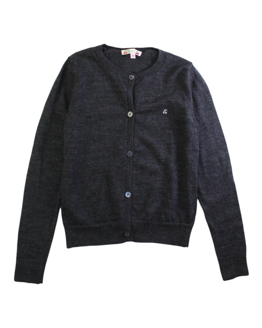 A Black Cardigans from Bonpoint in size 10Y for girl. (Front View)