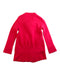 A Red Coats from Crewcuts in size 6T for girl. (Back View)
