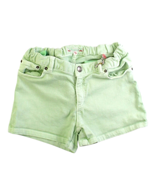 A Green Shorts from Bonpoint in size 12Y for girl. (Front View)