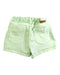 A Green Shorts from Bonpoint in size 12Y for girl. (Back View)