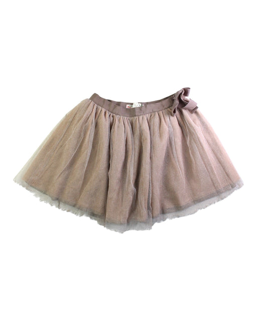 A Taupe Tulle Skirts from Bonpoint in size 10Y for girl. (Front View)