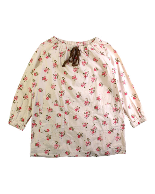 A White Long Sleeve Dresses from Bonpoint in size 8Y for girl. (Front View)