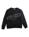A Black Crewneck Sweatshirts from Kenzo in size 12Y for girl. (Front View)