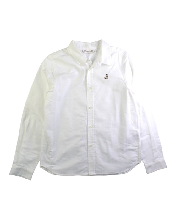 A White Long Sleeve Shirts from Bonpoint in size 12Y for boy. (Front View)