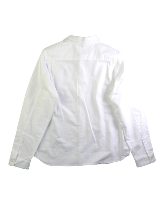 A White Long Sleeve Shirts from Bonpoint in size 12Y for boy. (Back View)