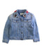 A Blue Lightweight Jackets from Gucci in size 6T for girl. (Front View)