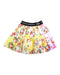 A Multicolour Short Skirts from MSGM in size 6T for girl. (Front View)