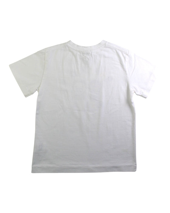 A White Short Sleeve T Shirts from BAPE KIDS in size 7Y for neutral. (Back View)