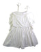 A White Sleeveless Dresses from Velveteen in size 8Y for girl. (Back View)