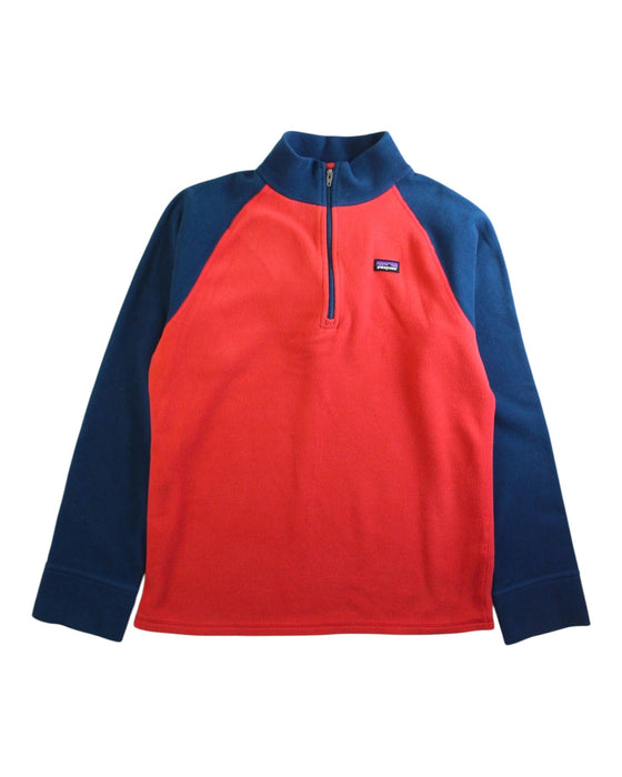 A Red Long Sleeve Tops from Patagonia in size 12Y for neutral. (Front View)