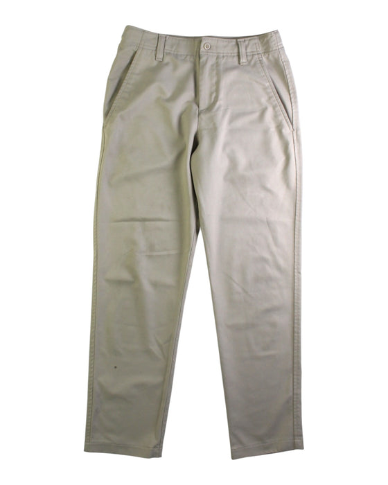 A Beige Casual Pants from Under Armour in size 10Y for boy. (Front View)
