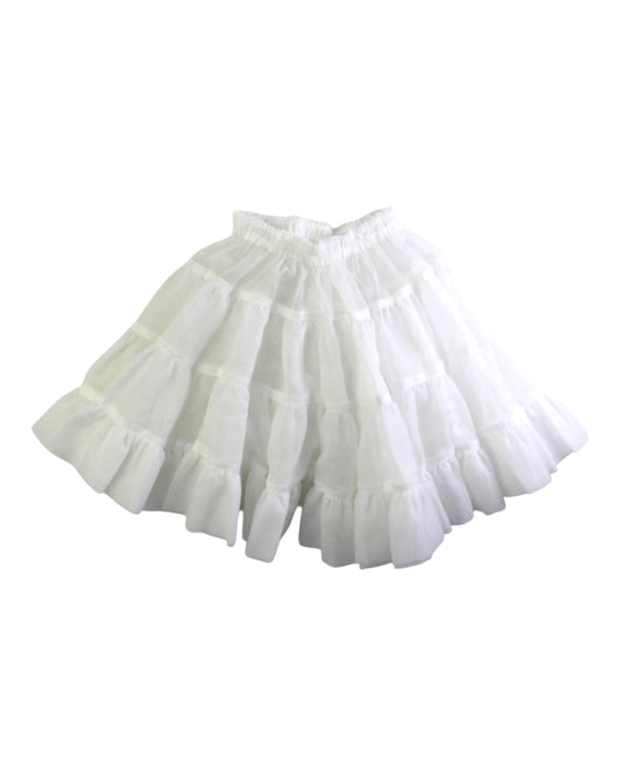 A White Tulle Skirts from Shirley Temple in size 4T for girl. (Front View)