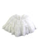 A White Tulle Skirts from Shirley Temple in size 4T for girl. (Back View)