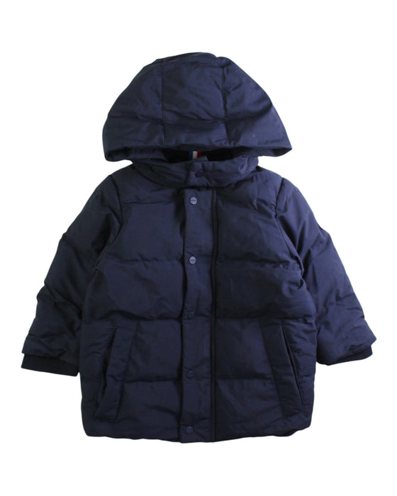 A Navy Puffer/Quilted Coats & Outerwear from Jacadi in size 12-18M for boy. (Front View)