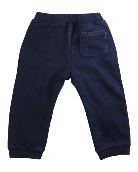 A Navy Sweatpants from Jacadi in size 2T for girl. (Back View)