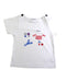 A White Short Sleeve T Shirts from Jacadi in size 3T for boy. (Front View)