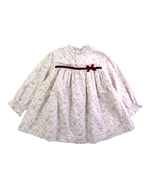 A Pink Long Sleeve Dresses from Pepa London in size 2T for girl. (Front View)
