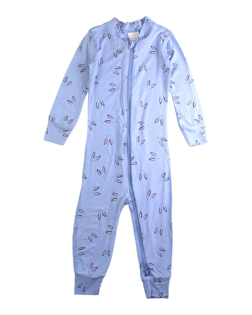 A Blue Onesies from Hanna Andersson in size 2T for girl. (Front View)