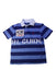A Blue Short Sleeve Polos from Polo Ralph Lauren in size 8Y for boy. (Front View)