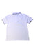 A White Short Sleeve Polos from Boss in size 10Y for boy. (Back View)