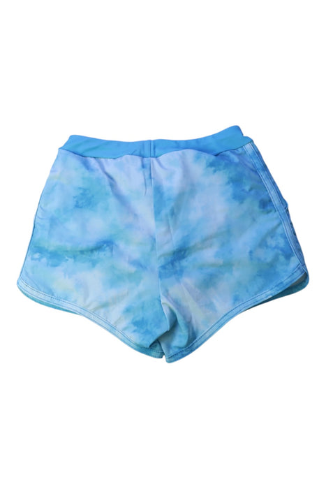 A Blue Shorts from Lands' End in size 12Y for girl. (Back View)