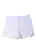 A White Shorts from DL1961 in size 12Y for girl. (Back View)