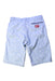 A Blue Shorts from IKKS in size 12Y for boy. (Back View)