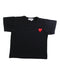 A Black Short Sleeve T Shirts from Comme des Garcons in size 2T for neutral. (Front View)